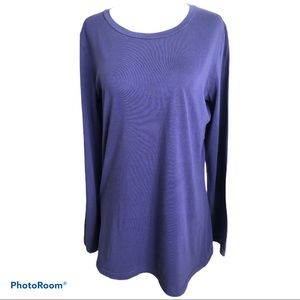 $5 SALE Susina Long Sleeve Layering Tee Size Large